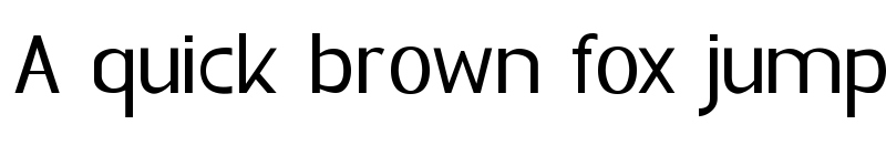 Preview of Elingo Thin font