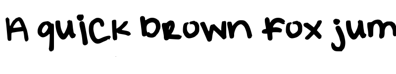 Preview of elizacat Medium font