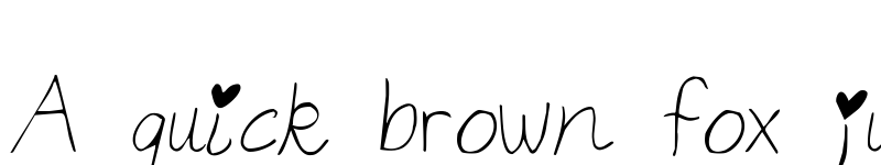 Preview of elizajane Regular font