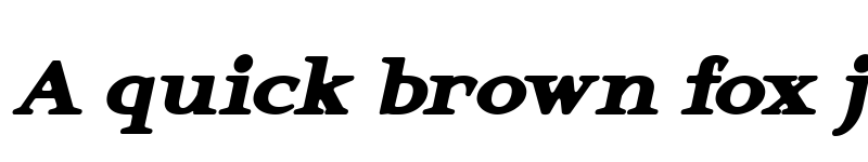 Preview of Elkoga Bold Italic font