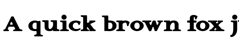 Preview of Elkoga Bold font