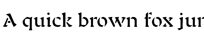 Preview of Ella Brutalist Regular font