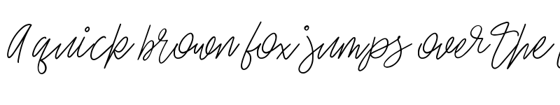 Preview of Ellaine Regular font