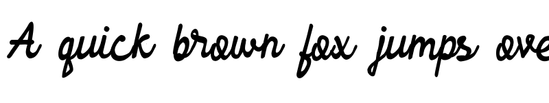 Preview of Ellie Magdalena Regular font