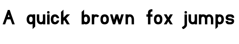 Preview of Elliptica Bold font