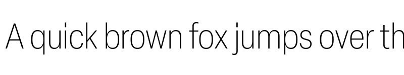 Preview of Elza Narrow Extralight font