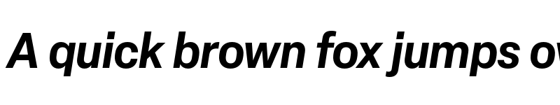 Preview of Elza Semibold Oblique font