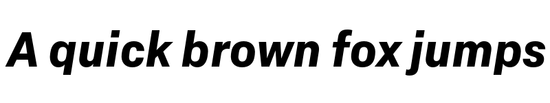 Preview of Elza Text Bold Oblique font