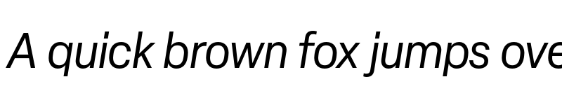 Preview of Elza Trial Oblique font