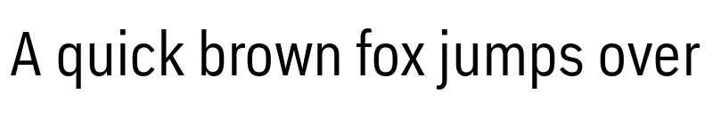 Preview of Embarcadero MVB Pro Condensed font