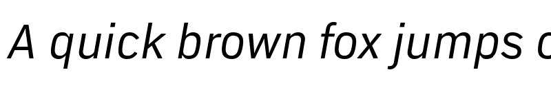 Preview of Embarcadero MVB Pro Italic font