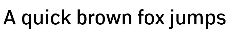 Preview of Embarcadero MVB Pro Medium font