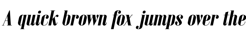 Preview of Emberly Black Italic font