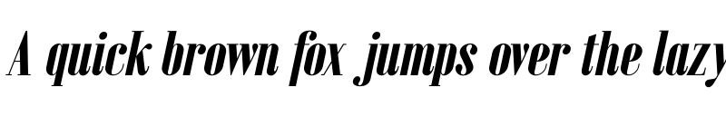 Preview of Emberly Black Narrow Italic font