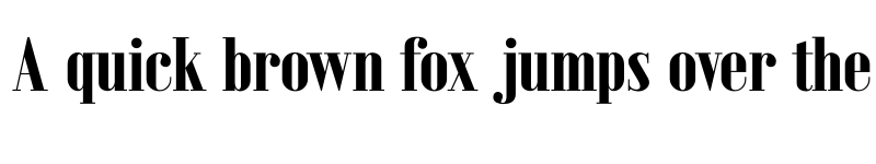 Preview of Emberly Black font