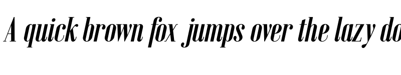 Preview of Emberly Bold Narrow Italic font