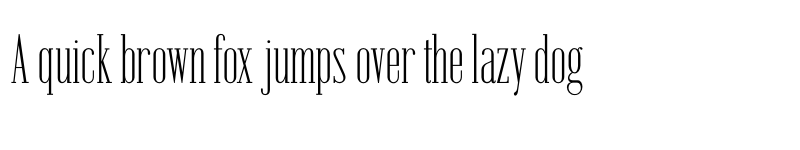 Preview of Emberly Extra Light Condensed font