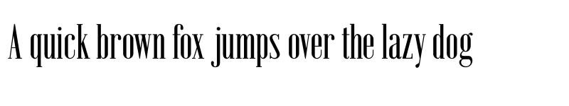 Preview of Emberly Medium Condensed font