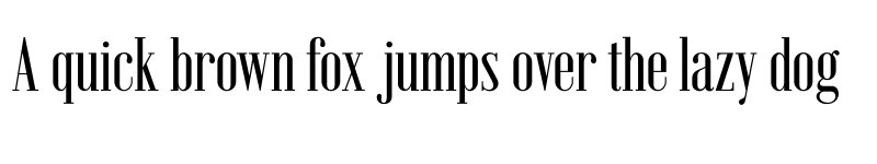 Preview of Emberly Medium Narrow font