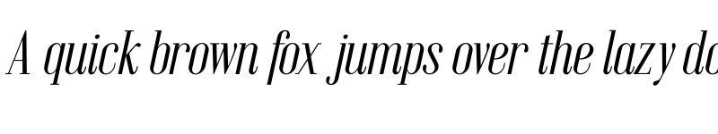 Preview of Emberly Regular Italic font