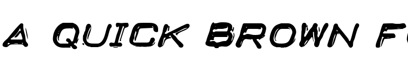 Preview of Embossing Tape 2 (BRK) Regular font