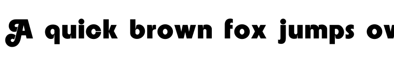 Preview of Embrionic85Swash Swash font