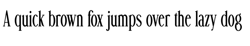 Preview of Emilien Regular font