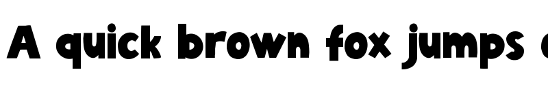 Preview of Emilio Regular font