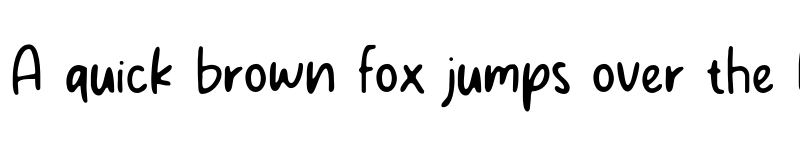 Preview of Emily Olivia Regular font