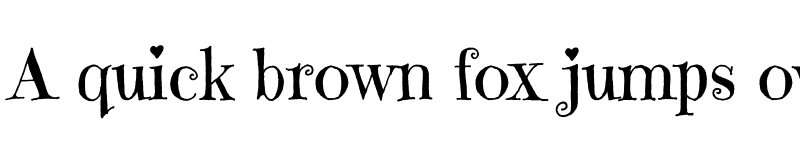 Preview of Emilys Candy Regular font