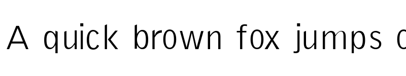 Preview of EmkaSansCondensed Regular font