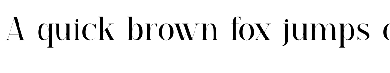 Preview of EMMELINE Regular font