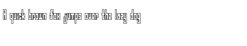 Preview of en tall Regular font