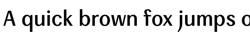 Preview of Enceladus DemiBold font