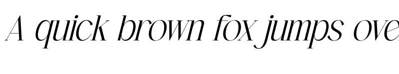Preview of Enchanted Hermion Serif Italic font