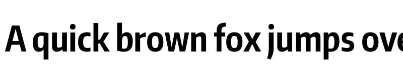 Preview of Encode Sans Compressed Bold font