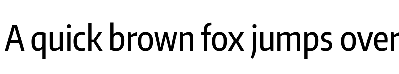 Preview of Encode Sans Compressed Medium font