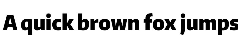 Preview of Encode Sans Condensed Black font