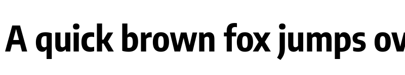 Preview of Encode Sans Condensed Bold font