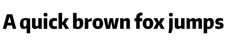 Preview of Encode Sans Condensed ExtraBold font