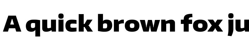 Preview of Encode Sans Expanded Black font