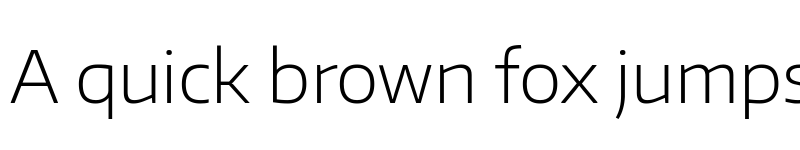 Preview of Encode Sans Expanded ExtraLight font