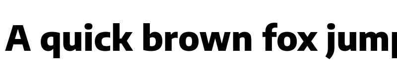 Preview of Encode Sans ExtraBold font