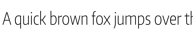 Preview of Encode Sans ExtraCondensed ExtraLight font