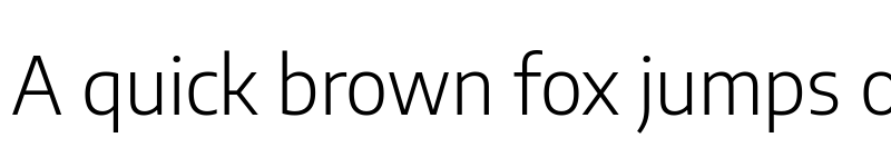 Preview of Encode Sans Light font