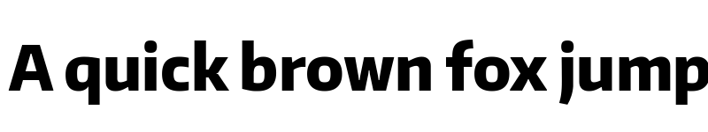 Preview of Encode Sans Narrow ExtraBold font