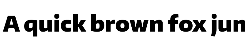 Preview of Encode Sans Normal Black font