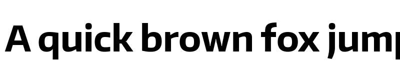 Preview of Encode Sans Normal Bold font