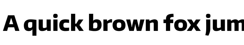 Preview of Encode Sans Normal ExtraBold font