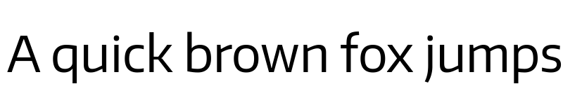 Preview of Encode Sans Normal Regular font